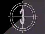 television screen with the number 3