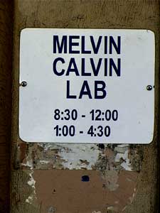 Melvin Calvin sign