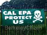 sign: CAL EPA Protect Us