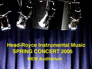 Head Royce Spring Concert graphic