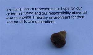 acorn message