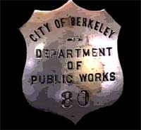 Berkeley Public Works Badge