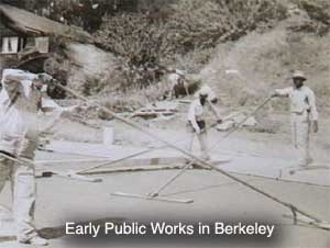 Berkeley Public Works street repair