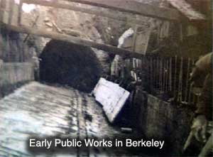 Berkeley Public Works storm work