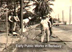 Berkeley Public Works Street repair