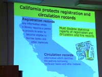 slide presentation Registration and circulation records