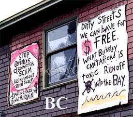 Berkeley Opt Out for Street Sweeping