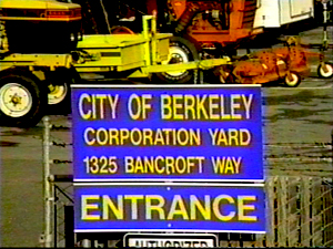 Berkeley Public Works Traffic Plan 