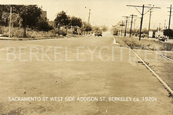 sacramento Street 1920s