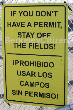 stay off the Bates Freeway fields