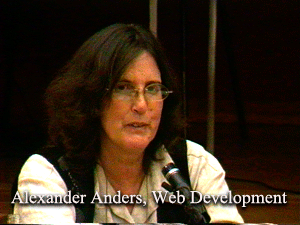 Bridging the Digital Divide, Public Workshop and Panel Discussion, Laborfest 2001- Wobbly High Mass  "The Hour of Worker's Power