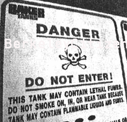 Danger Do Not Enter sign