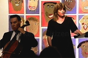 Debra Golata, mezzo-soprano with Sunset Quartet