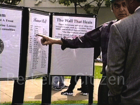 Vietnam Memorial in Berkeley 1997
