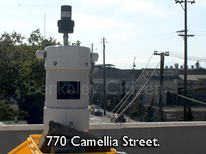 West Berkeley Air Community monitoring site