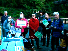 Berkeley Community Press Conference over lbnl Molecular Foundry