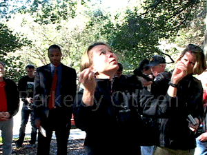 Juliet Lamont of the Sierra Club Oak Grove Press Conference