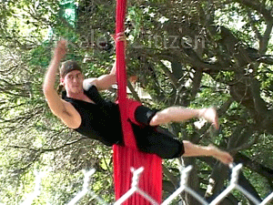 Cirkus Pandemonium plays the Memorial Oak Grove