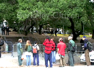 second fence at the Memorial Oak Grove