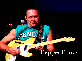 Pepper Panos guitarist from Chicago