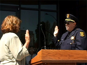 swearing in of Berkeley Chief Meisner