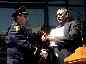 swearing in of Berkeley Chief Meisner