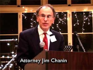Jim Chanin, Prc 30 year celebration