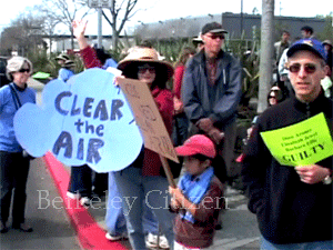 March for clean air in Berkeley 2008 - pacific Steel