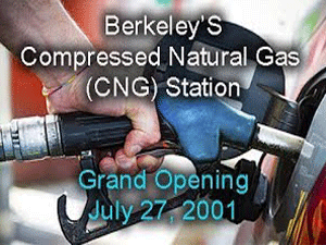 CNG station opening in Berkeley 