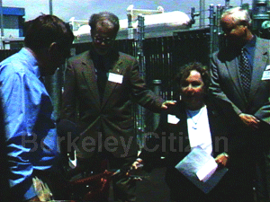 Mayor Dean at CNG station grand opening