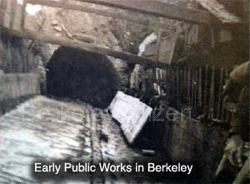 Berkeley Public Works storm work