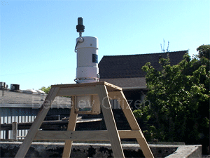 community roof top monitor in West Berkeley