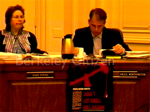 Nigeria Boycott of Shell Oil at the Berkeley CIty Council