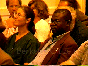   Tunde Okorodudu - Free Nigeria Movement- Nigeria Boycott of Shell Oil at the Berkeley CIty Council