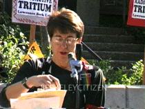 Tritium Protest and UCB over Berkeley La's contamination