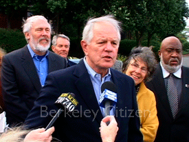 Berkeley Mayor Tom Bates,  UC Regents' Committee on Grounds and Buildings approved the final LRDP