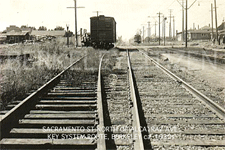 East Bay Key System “Route” Trains, Sacramento St. Berkeley